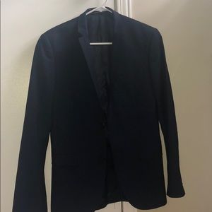 H&M slim fit navy sport coat